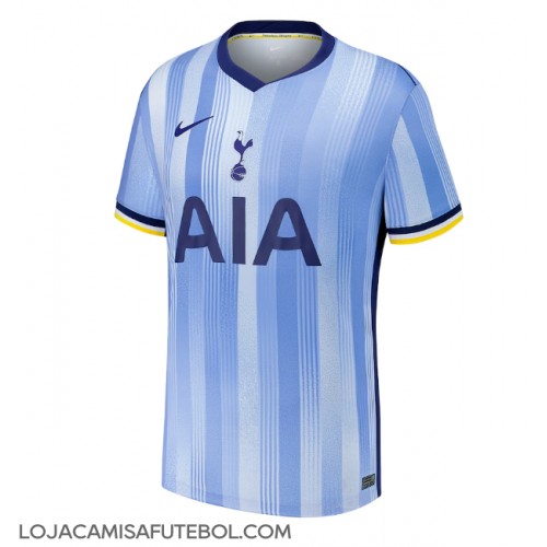 Camisa de Futebol Tottenham Hotspur Equipamento Secundário 2024-25 Manga Curta